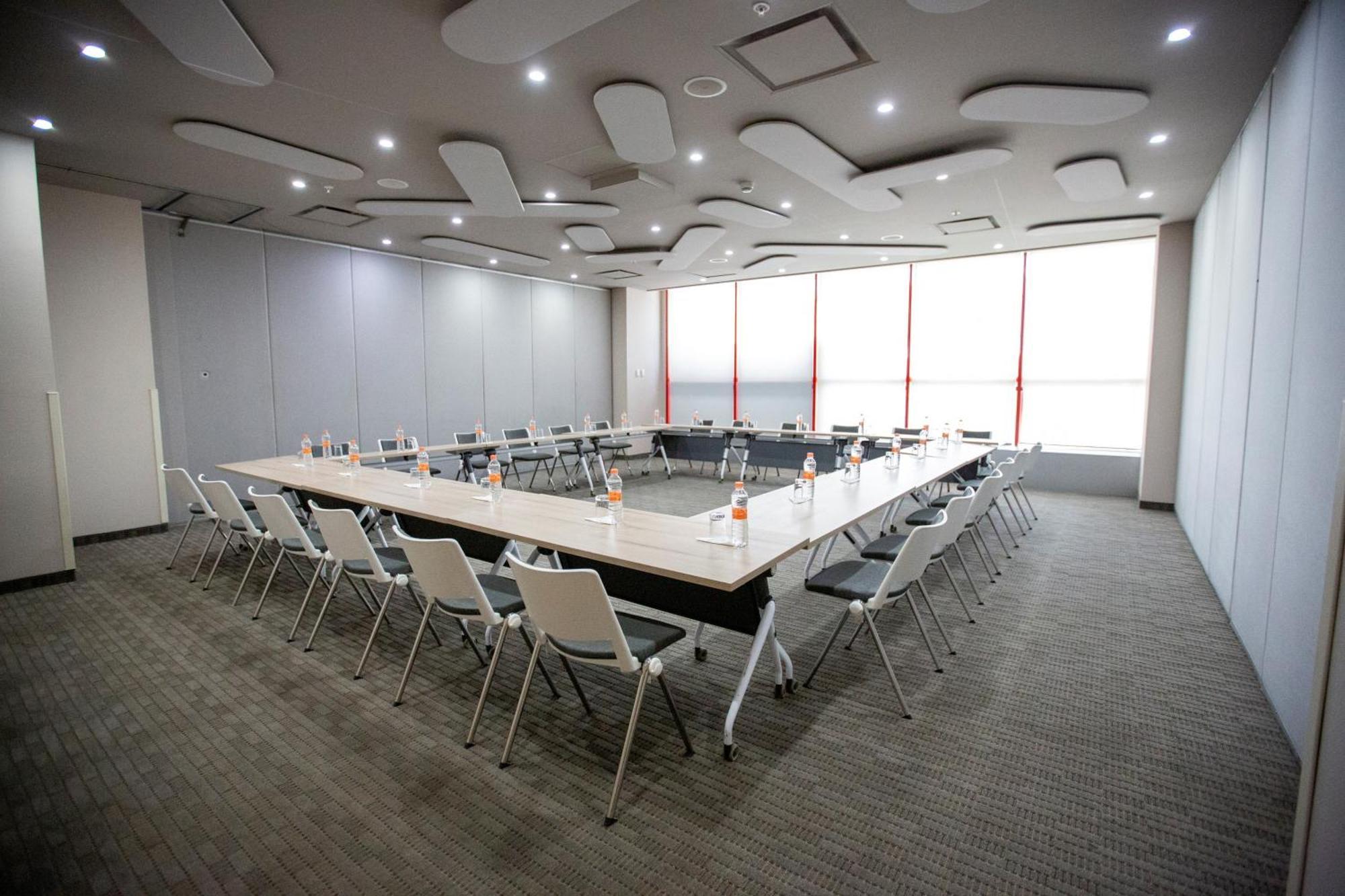 Metria Hotel レオン エクステリア 写真 Meeting room